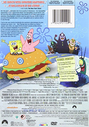 The SpongeBob SquarePants: Movie - DVD