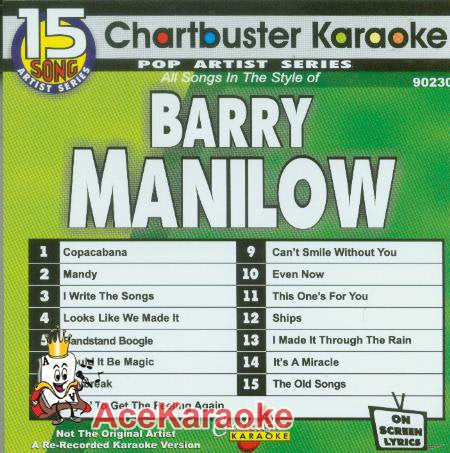 Chartbuster Karaoke: Barry Manilow