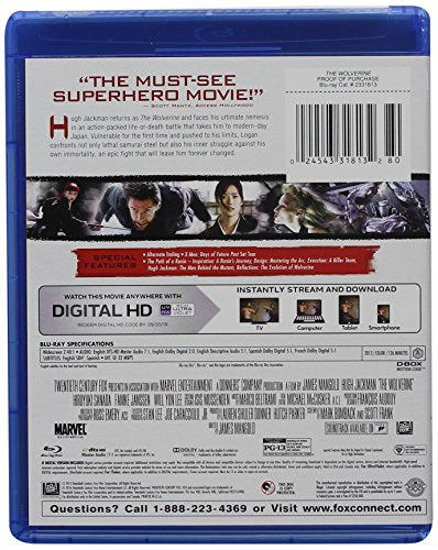 The Wolverine - Blu-ray (Used)