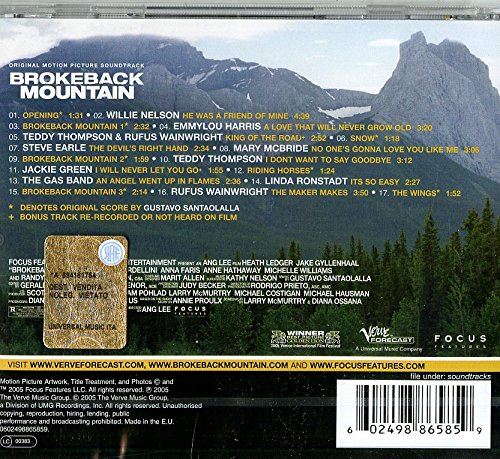 Soundtrack / Brokeback Mountain - CD