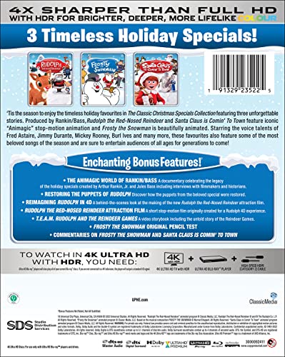 The Classic Christmas Specials Collection - 4K/Blu-Ray