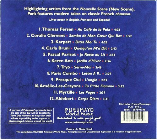 Various / Putumayo Presents: Paris - CD (Used)