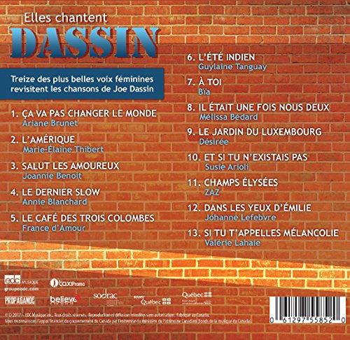 Artistes variés / Elles chantent Dassin - CD