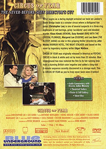 Circus Of Fear - DVD (Used)