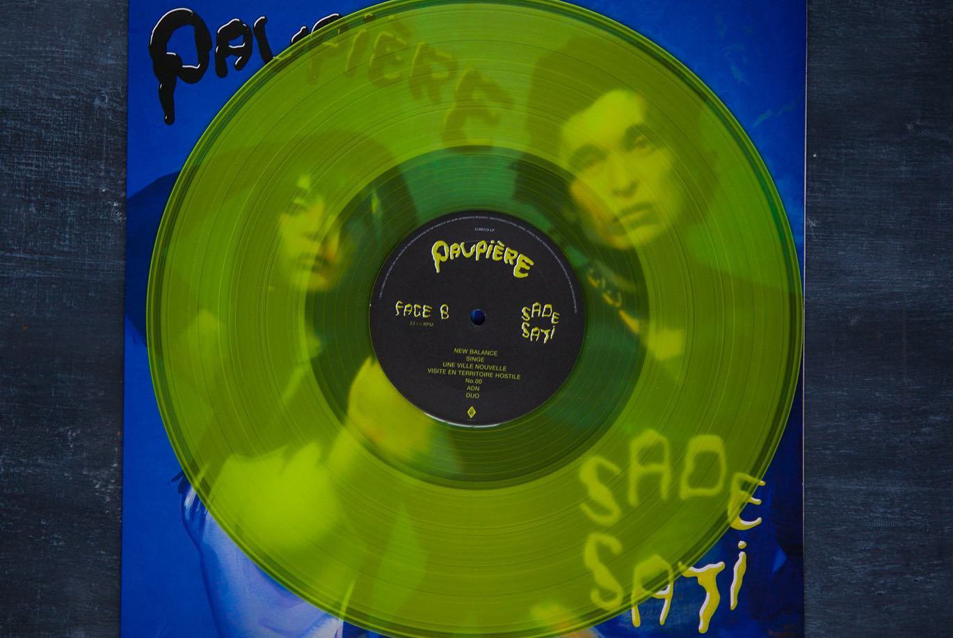 Paupiere / Sade Sati - LP YELLOW