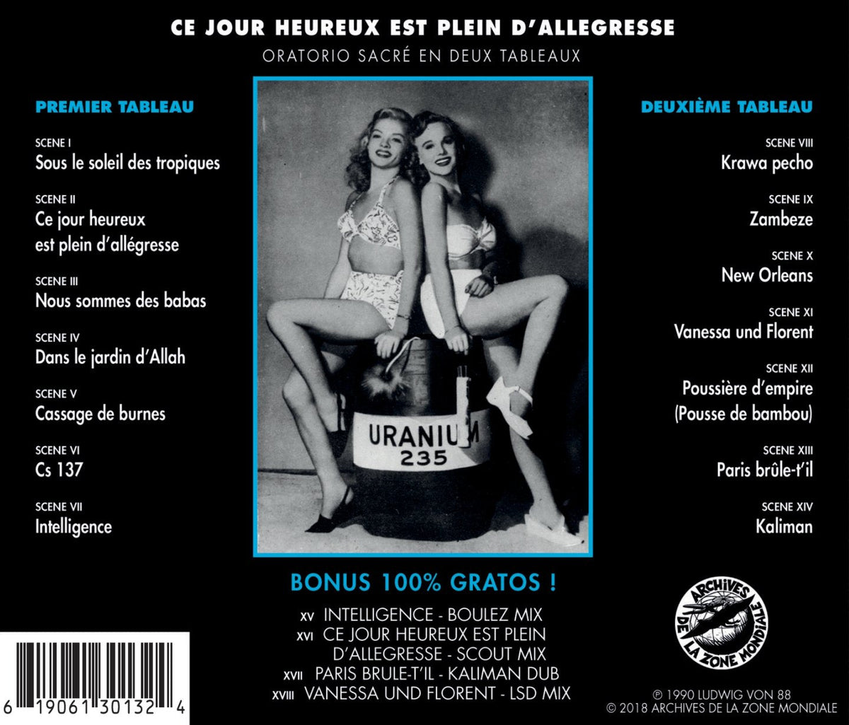 Ludwig von 88 / Ce jour heureux est plein d'allégresse - CD