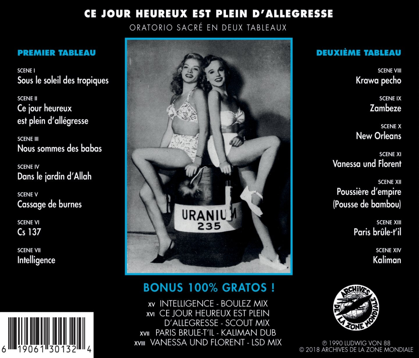 Ludwig von 88 / Ce jour heureux est plein d'allégresse - CD
