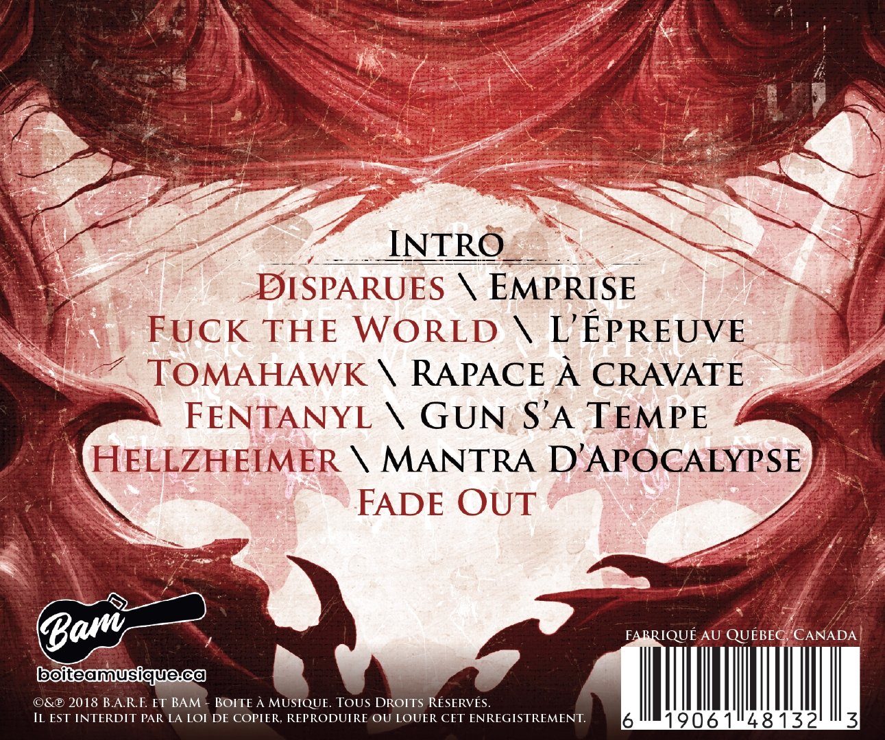 B.A.R.F. / Mantra - CD