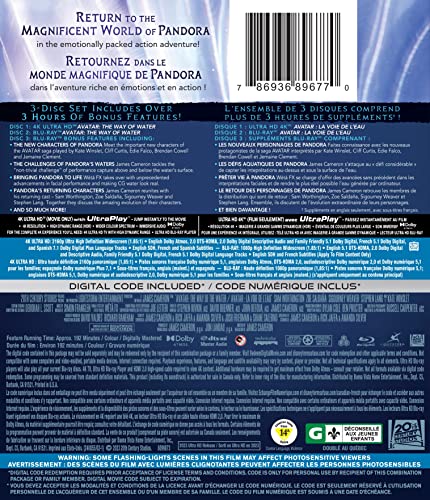 Avatar: The Way of Water - 4K/Blu-Ray