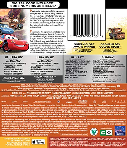 Cars - 4K/Blu-Ray