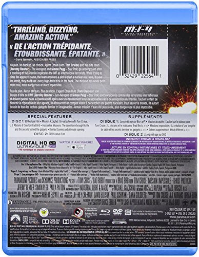 Mission: Impossible Ghost Protocol - Blu-Ray/DVD (Used)