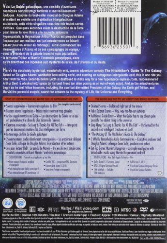 The Hitchhiker's Guide to the Galaxy DVD (Used)
