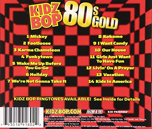 Kidz Bop 80s Gold