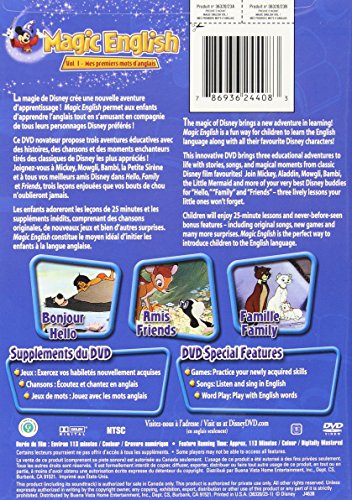 Magic English: V1 Welcoming Words (Quebec Version - French/English) (Version française)