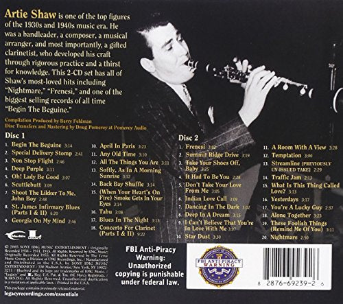 Artie Shaw / The Essential Artie Shaw - CD