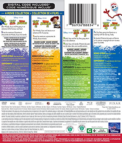 Toy Story / 4-Movie Collection - Blu-Ray