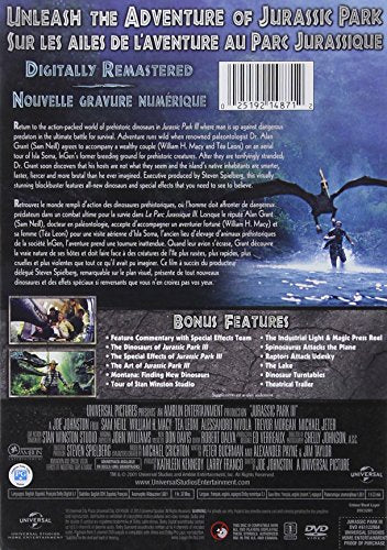 Jurassic Park III (Bilingual) - DVD (Used)