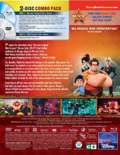 Wreck-It-Ralph (Collector's Edition) - Blu-Ray/DVD (Used)