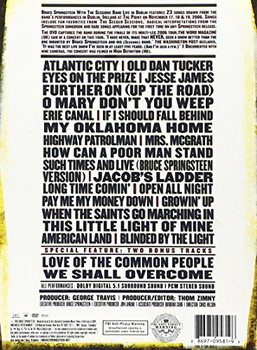 Live in Dublin: Bruce Springsteen with the Sessions Band