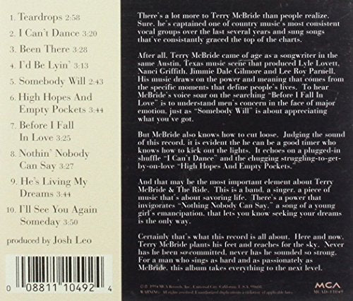 Terry McBride & The Ride / Terry McBride & The Ride - CD