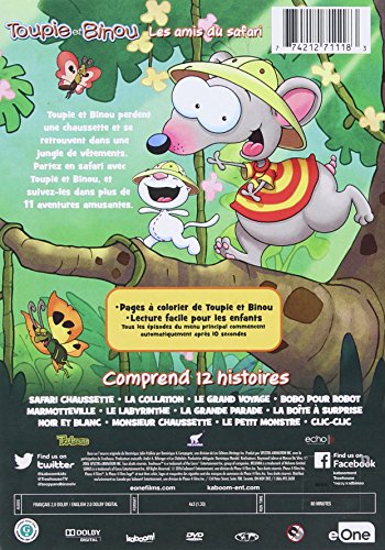 Toopy & Binoo:Safari Friends (French) (Version française) - DVD