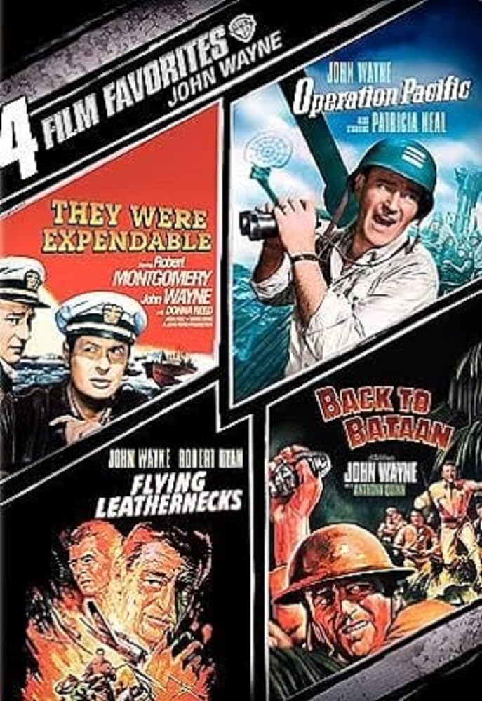 4 Film Favorites: John Wayne War - DVD (Used)