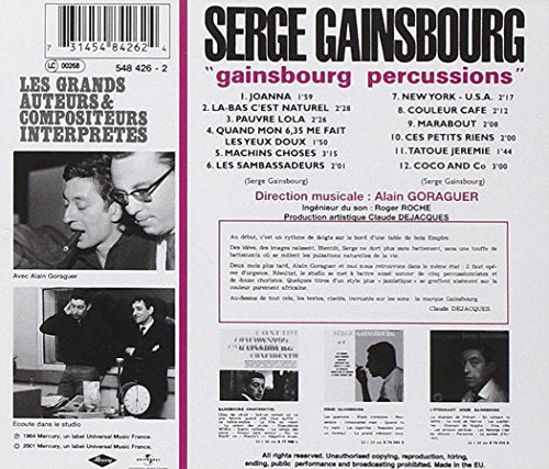 Gainsbourg Percussions (Remastered)