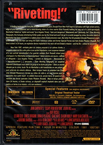 Escape from New York (New York 1997) - DVD (Used)