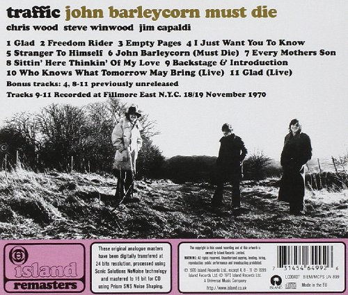 Traffic / John Barleycorn Must Die - CD (Used)