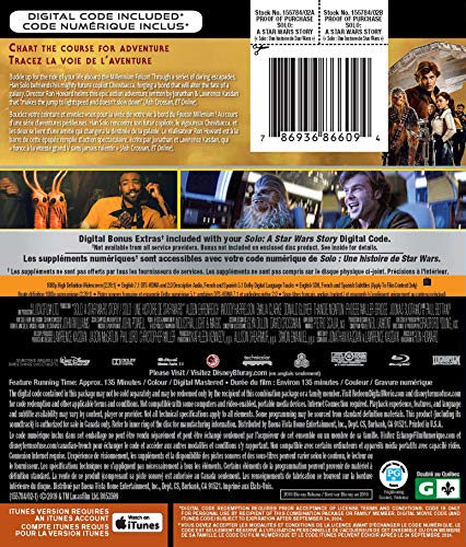 Solo: A Star Wars Story - Blu-Ray