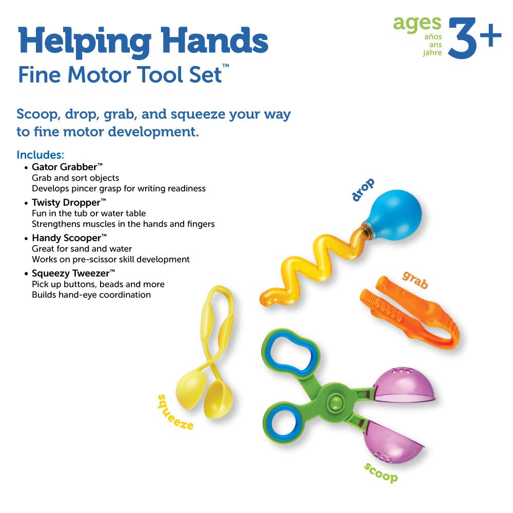 Learning Resources Helping Hands Fine Motor Tool Set Toy đ All In One Marketplace Canada