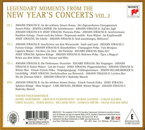 Legendary Moments From The New Year'S Concerts, Vol. 2