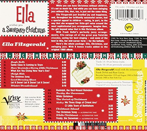Ella Fitzgerald / Wishes You A Swinging Christmas - CD (occasion)