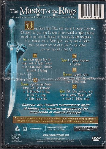 The Master Of The Rings - DVD