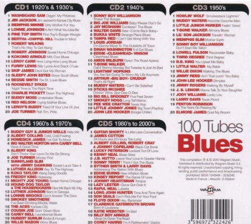 100 BLUES HITS / 100 TUBES BLUES