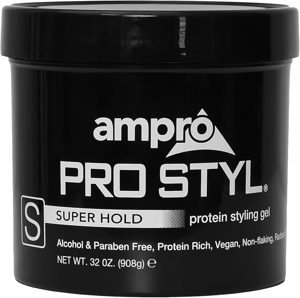 AMPRO PRO STYL SUPER HOLD PROTEIN STYLING GEL 32 OZ