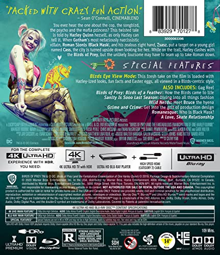 Birds of Prey - 4K/Blu-Ray