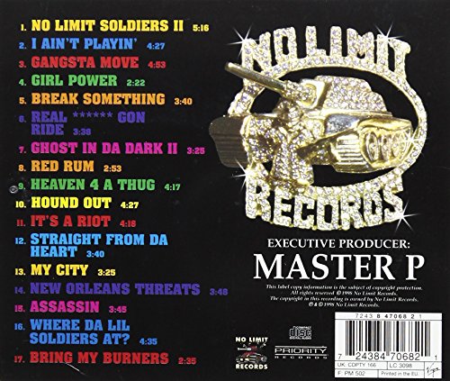 No Limit Soldiers - CD (used)