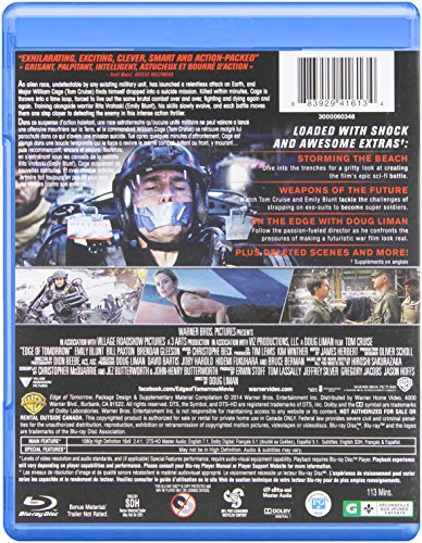 Live Die Repeat: Edge of Tomorrow - Blu-Ray