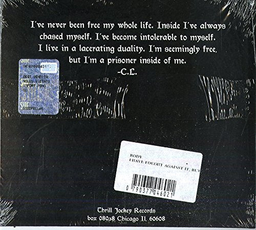 I Have Fought Against It But I Can't Any Longer (4 Panel Mini Lp Jacket)