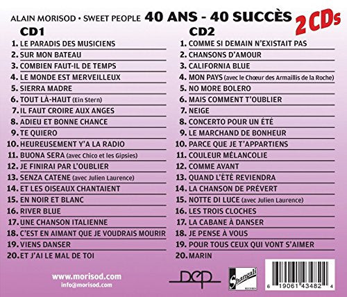 40 Ans - 40 Succes (2Cd)
