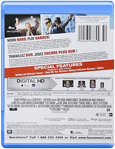 Unfinished Business - Blu-Ray (Used)