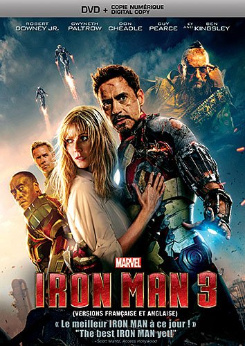 Iron Man 3 (Bilingual) - DVD (Used)