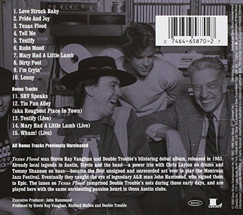Stevie Ray Vaughan / Texas Flood - CD (Used)