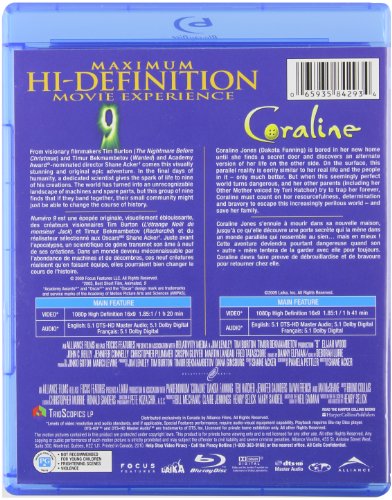 9 + Coraline (Double Feature) - Blu-Ray