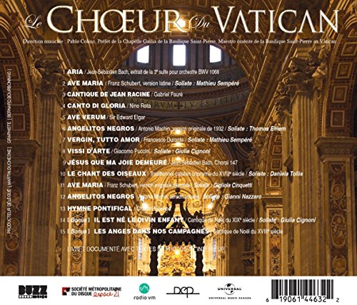 Le Choeur Du Vatican - CD