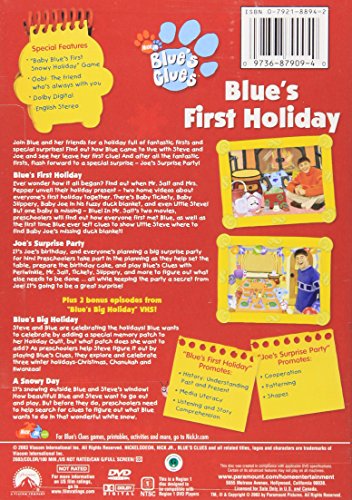 Blue's Clues : Blue's First Holiday - DVD (Used)