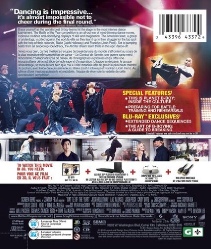 Battle of the Year - 3D Blu-Ray (Used)