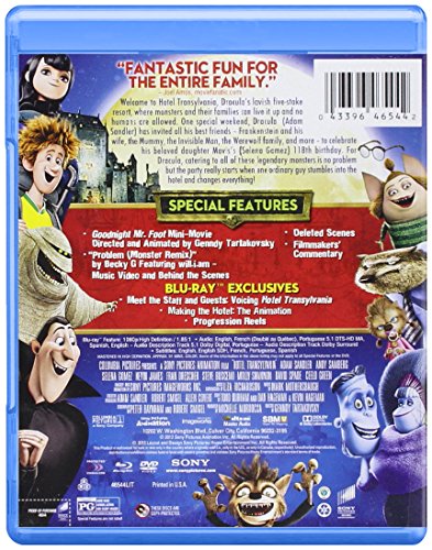 Hotel Transylvania - Blu-Ray/DVD