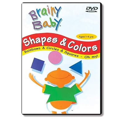 Brainy Baby Shapes & Colors DVD: Rainbows, Circles and Squares Classic Edition - DVD